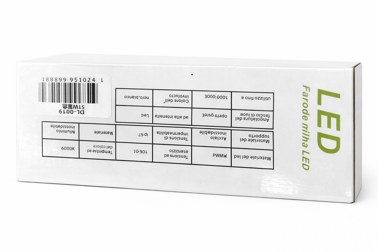 Round 18 LED Off-Road Work Light – High Brightness Driving Light size 160mm