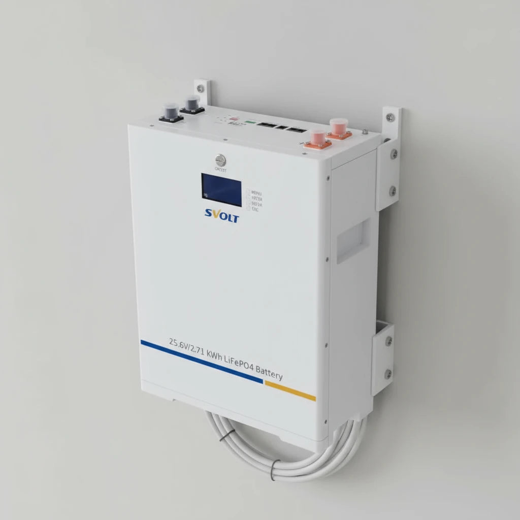 24v 2.72kwh S Volt Lithium Battery 10yrs Warranty 6000 cycles