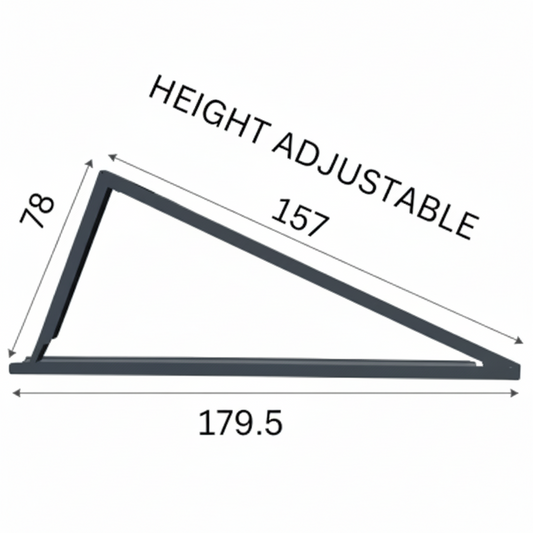 Galvanized Solar Mounting A-Frame