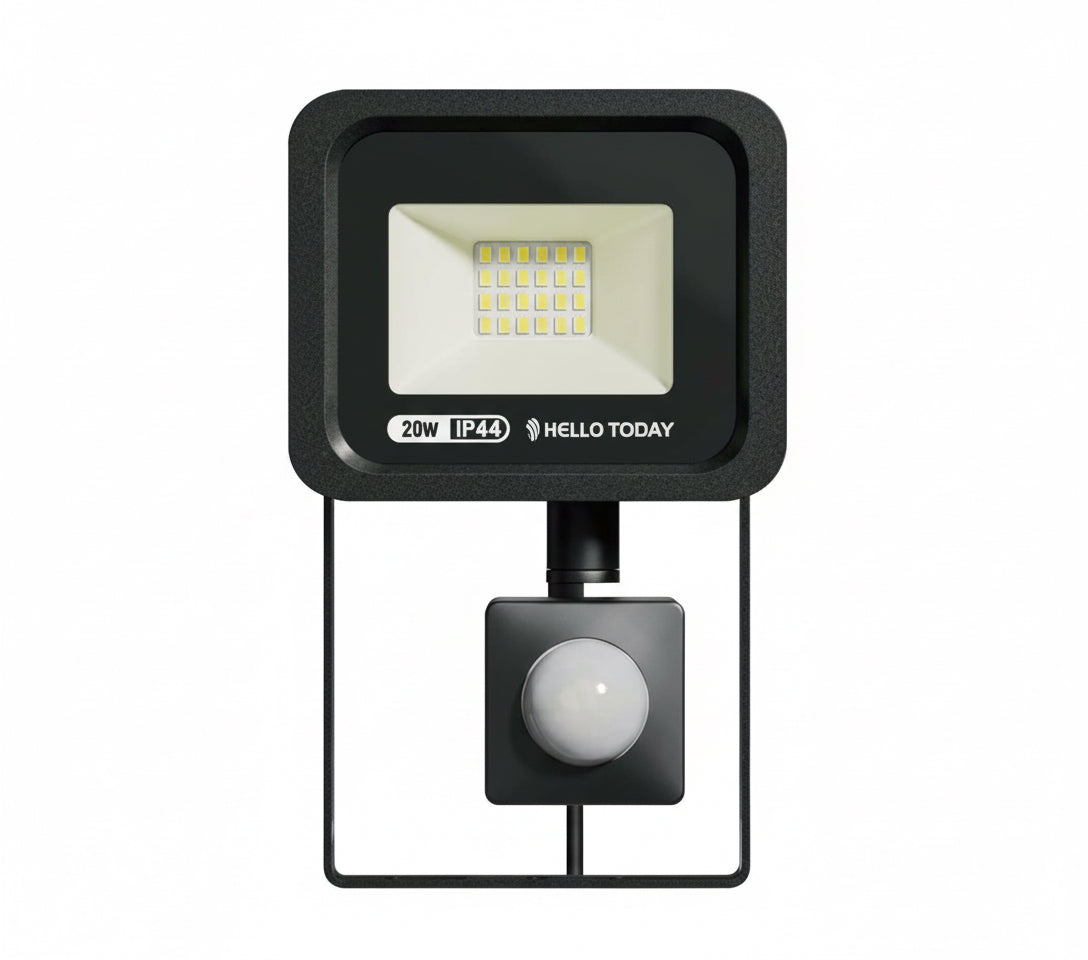 20w LED Floodlight With Motion Sensor Cool White(6500K) A2-03