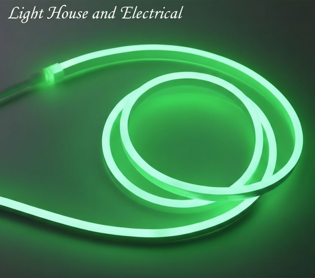 Led Neon Strip Light 220v Green Per 20 Meter