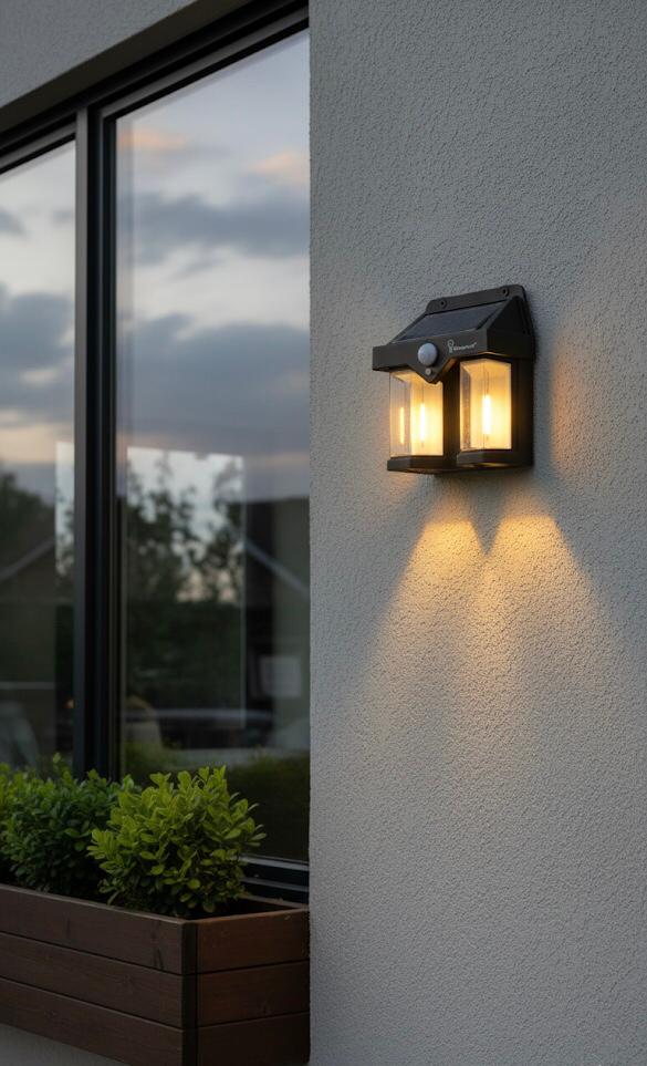 10w Solar Sensor wall light LZ-833