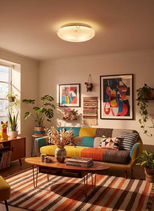 Frosted Glass Ceiling Light fitting ZIMU05-300