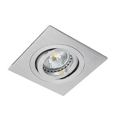 Downlight Holder Tiltable- Aluminium Square