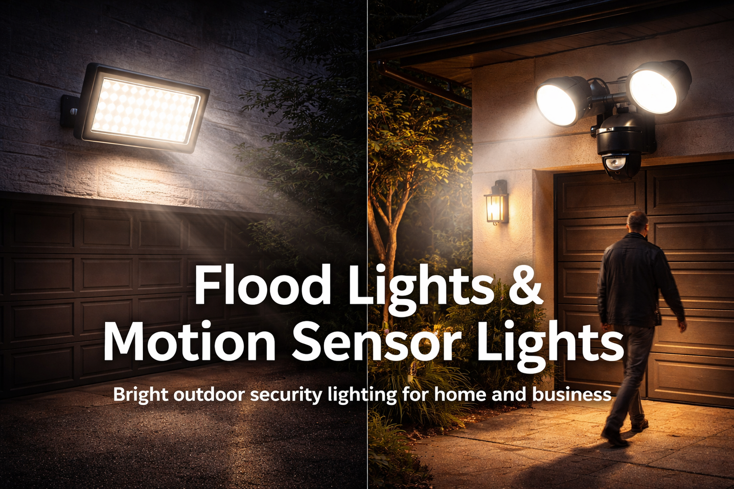 Flood Lights & Motion Sensor Lights