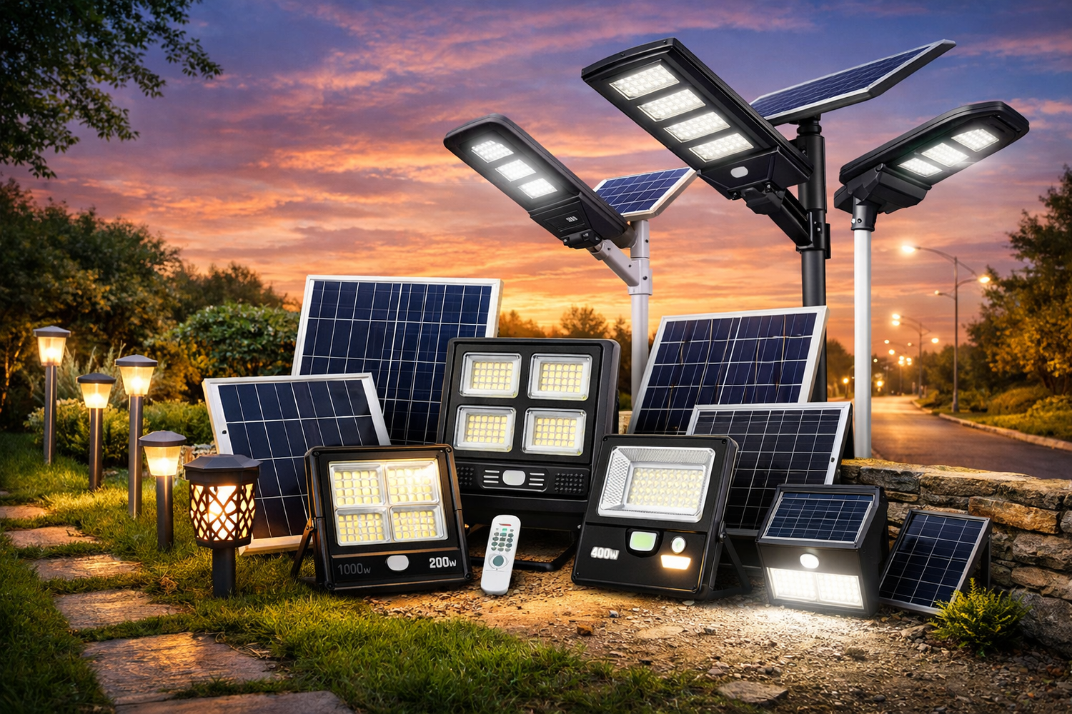 ☀️ Solar lights ☀️