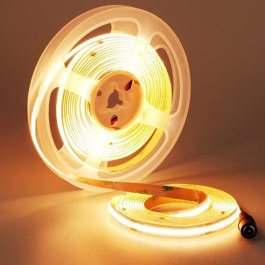 Led Cob Strip Light 12v-24v