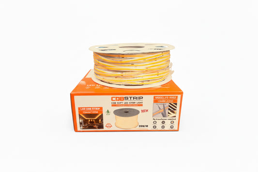100M-8mm 220v LED COB STRIP LIGHT IP20 20W/M /100M ROLL (no transformer required )Color- Warm White-Cool White-Day Light-Blue-Red-Green