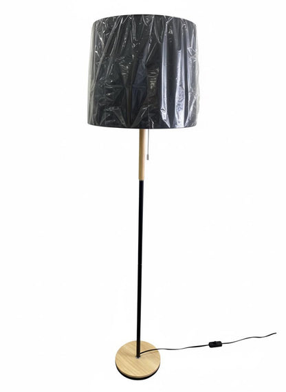 Modern Shelf Floor Standing Black Lamp D003