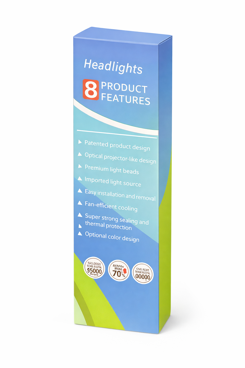 24 LED Vehicle Strobe Light – 10-30V DC Warning Light Bar Size ( 190x45)