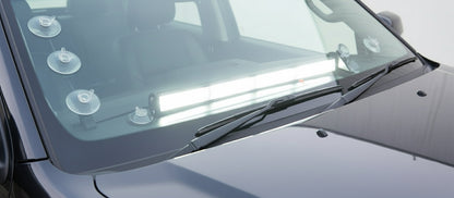 12v-24v Security Car Led White Warning Dashboard Mount Light XP-COB-3