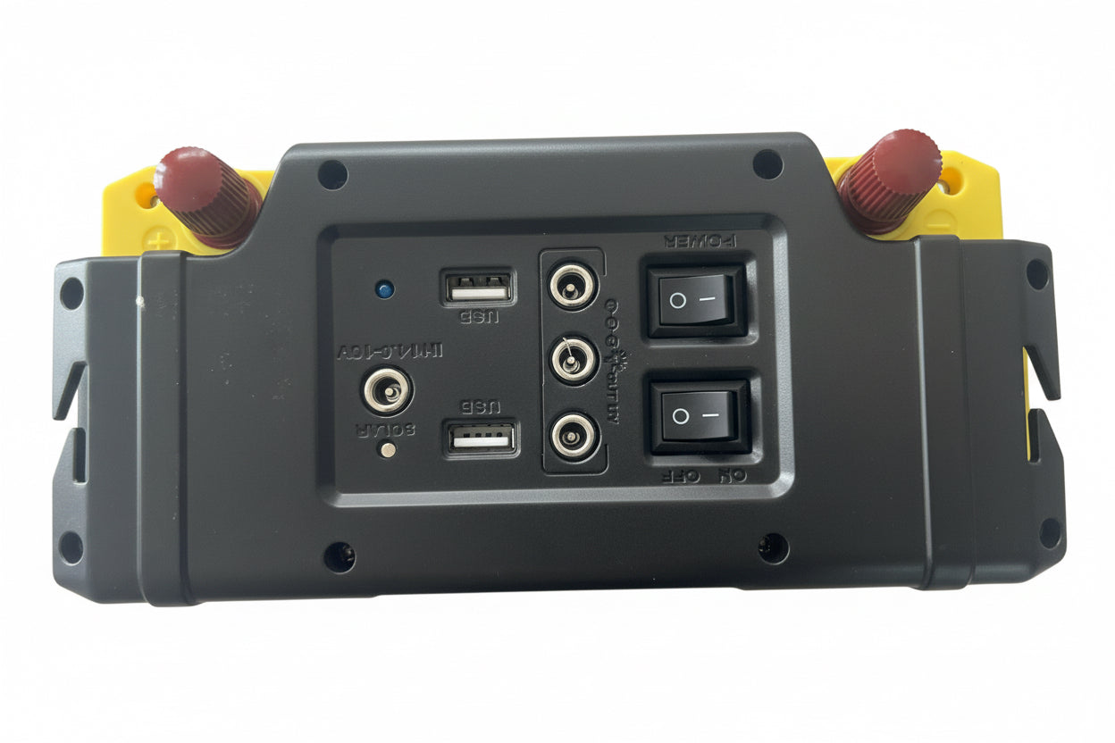 12v 20Ah Rechargeable Power Bank Battery with LED Light with USB and 12v Output