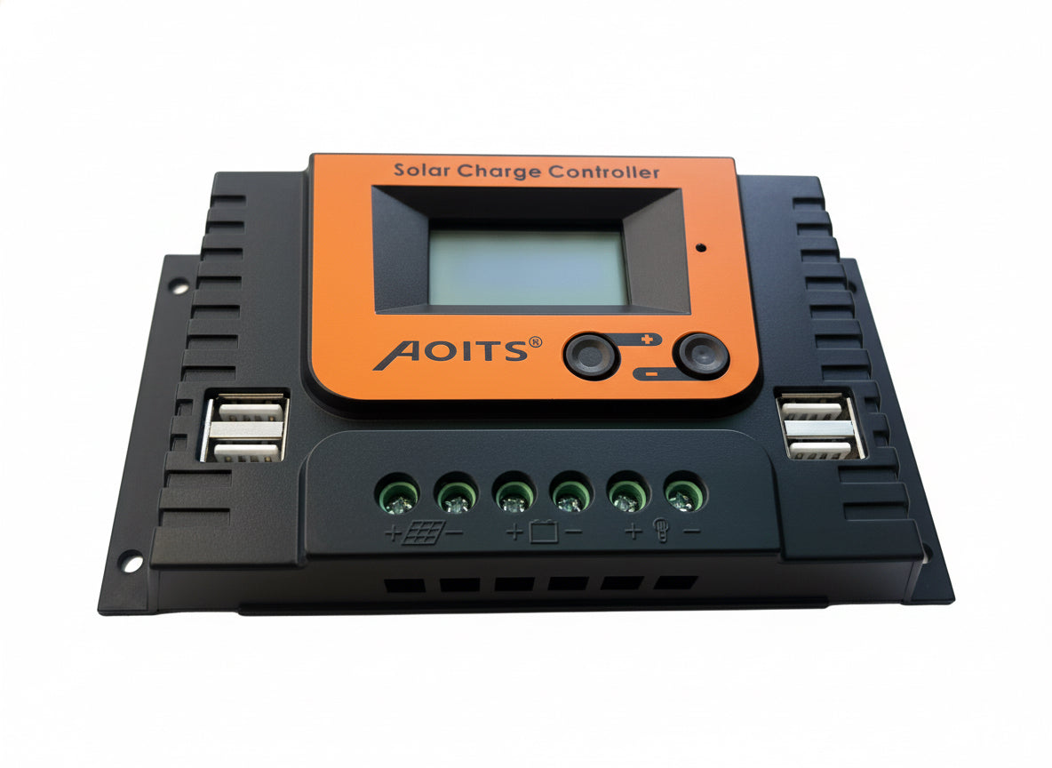 20A 12v/24v Solar Charge Controller With USB AOITS
