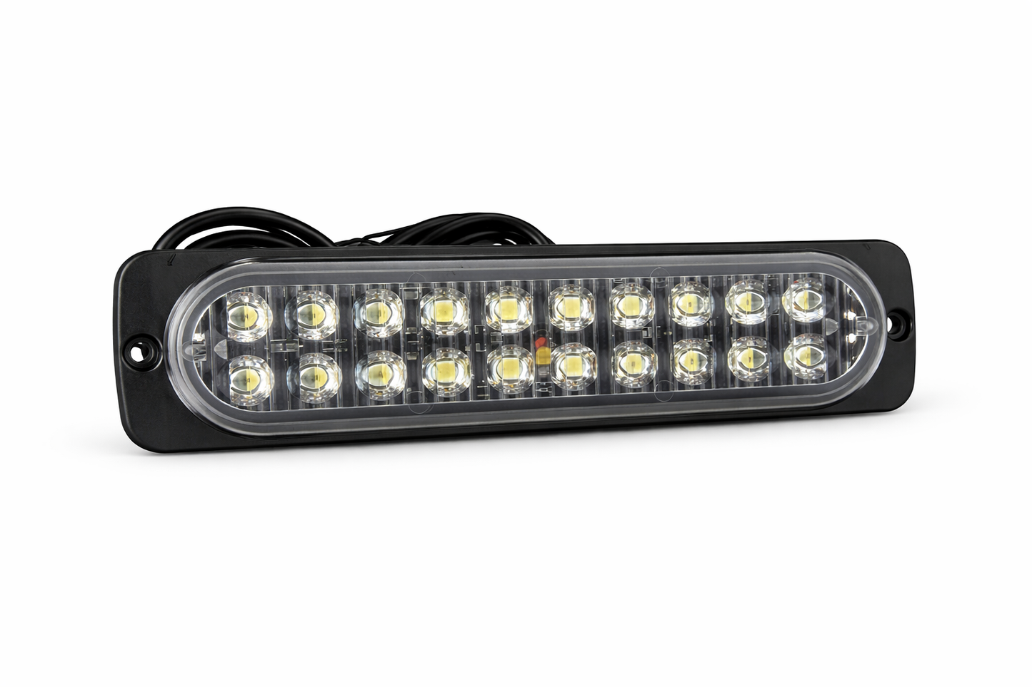 24 LED Vehicle Strobe Light – 10-30V DC Warning Light Bar Size ( 190x45)