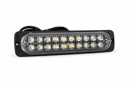 24 LED Vehicle Strobe Light – 10-30V DC Warning Light Bar Size ( 190x45)