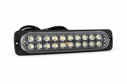 24 LED Vehicle Strobe Light – 10-30V DC Warning Light Bar Size ( 190x45)
