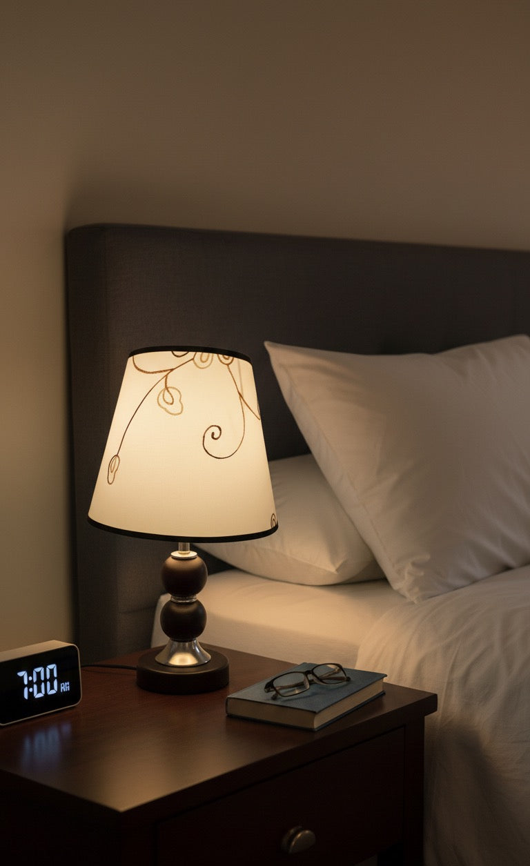 Transitional Stacked-Sphere Table Lamp HD019