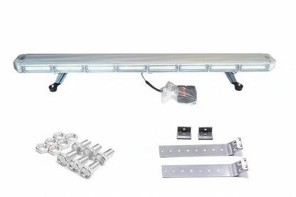 97cm COB Warning Roof Mount Flashing Bar Light 12v-24v Supply