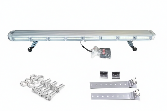 1.2m COB Warning Roof Mount Flashing Bar Light 12v-24v Supply