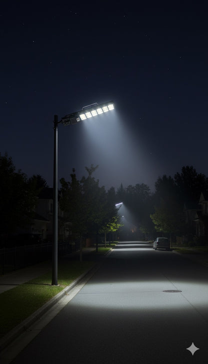 400w High Bright Solar Sensor Street light