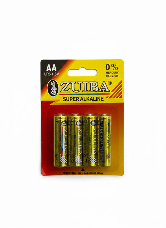 AA 1,5v Zuiba Battery Per Pack of 4