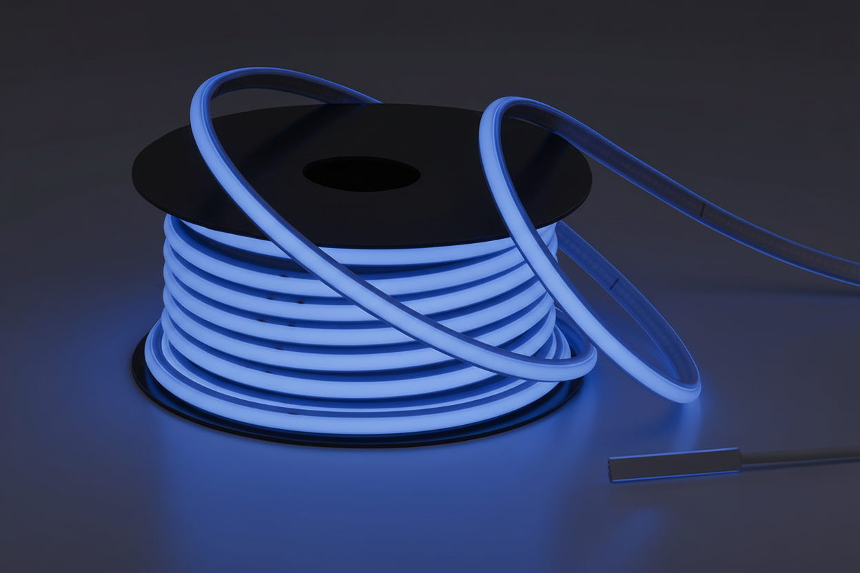 1M-8mm 220v LED COB STRIP LIGHT IP65 (Waterproof) 20W/M / (no transformer required )Color- Warm White-Cool White-Day Light-Blue-Red-Green-Yellow