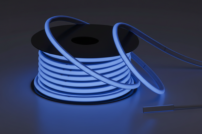 1M-8mm 220v LED COB STRIP LIGHT IP65 (Waterproof) 20W/M / (no transformer required )Color- Warm White-Cool White-Day Light-Blue-Red-Green-Yellow