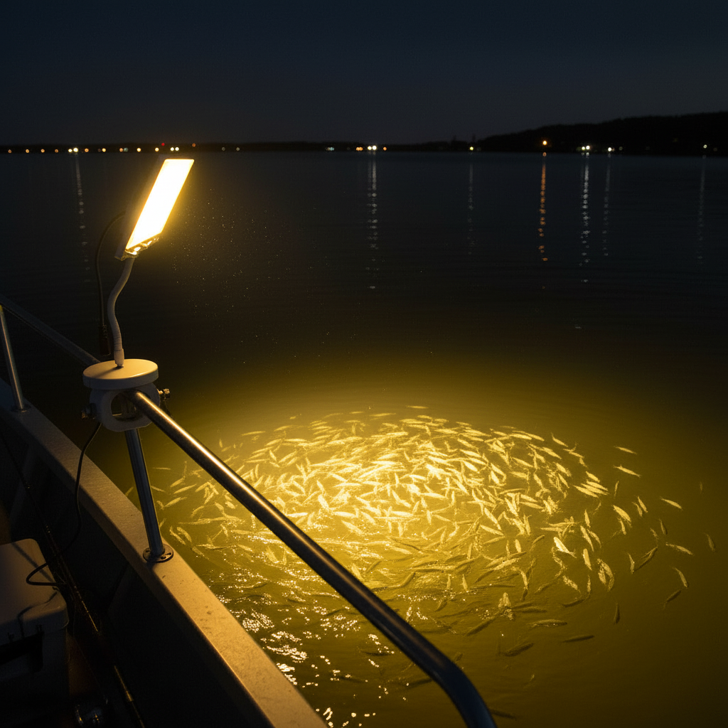 350w magnetic Fishing/Camping light 12v battery/cigarette lighter power supply