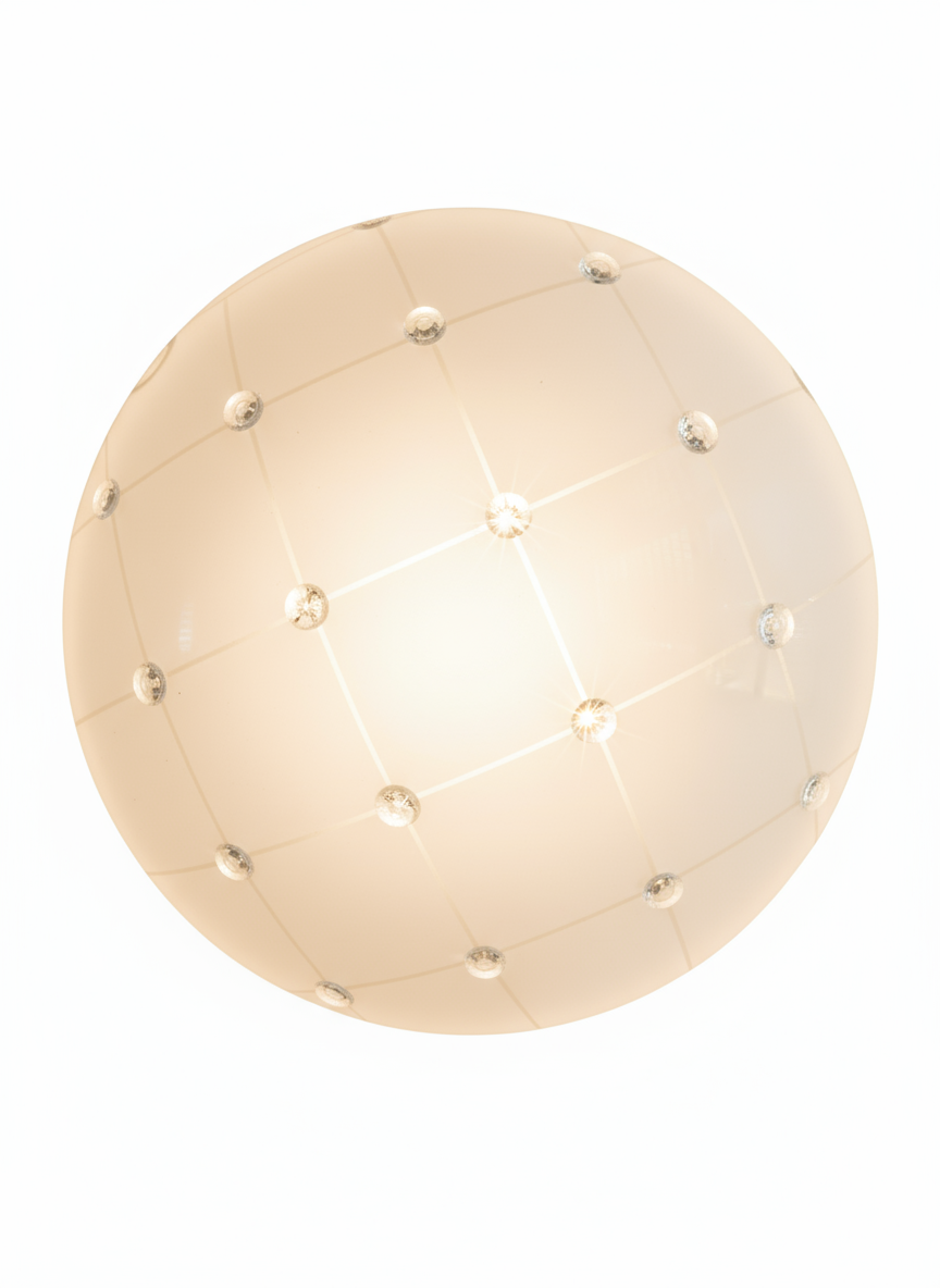 Frosted  Glass Ceiling Light fitting CE203/R