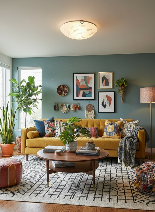 Frosted  Glass Ceiling Light fitting ZIMU06-300