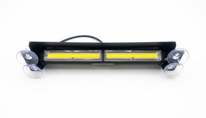 12v-24v Security Car Led White Warning Dashboard Mount Light XP-COB-2
