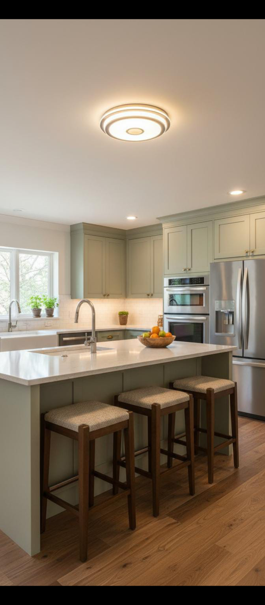 24w Led Round Smart Ceiling Light with Music GH-2404