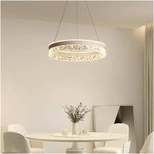 Modern white Iron, Acrylic, and Glass Crystal Chandelier (3 color) warm white,cool white and day light.D9003/500