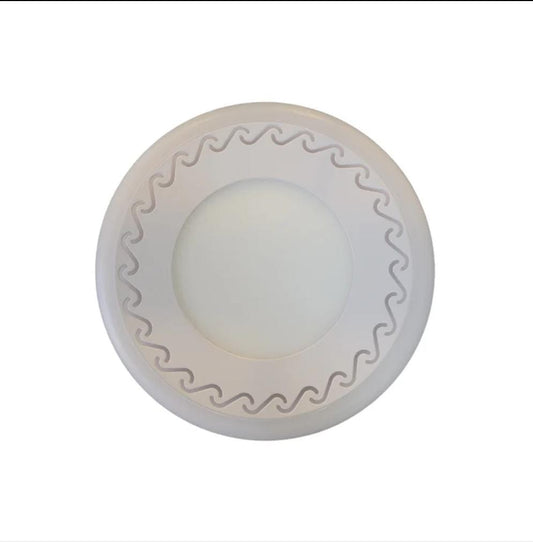 Round LED surface light 3w+3 watts 2 Color changeable TLH-DL3+3W