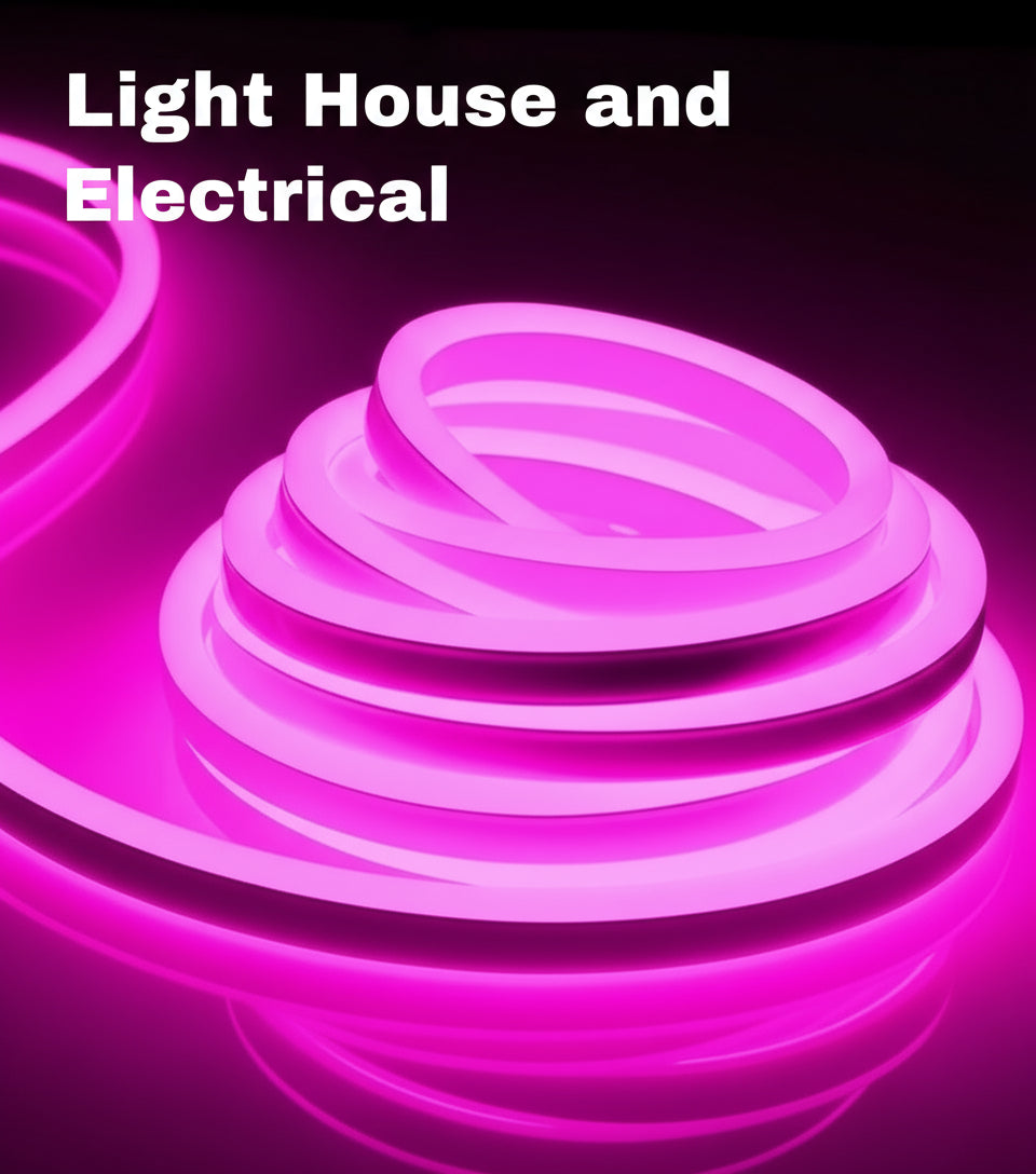 12v Neon LED Rope Light 5m PINK B2