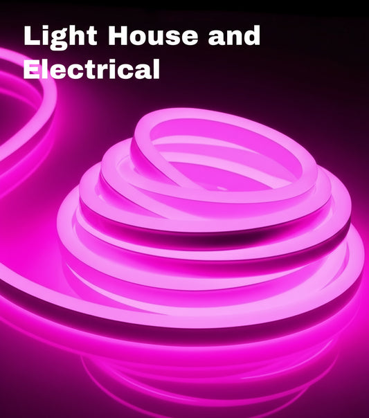 12v Neon LED Rope Light 5m PINK B2