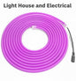 12v Neon LED Rope Light 5m PURPLE B2