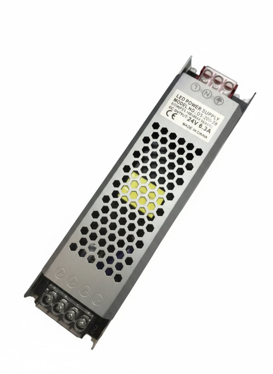 24V 200W 8.3A Slim Cage Power Supply DS-200-24
