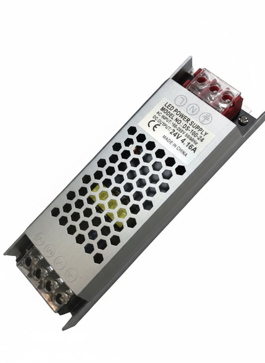24V 100W 4.16A Slim Cage Power Supply DS-100-24
