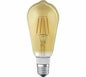 4w AMBER  led filament warm white 3000k bulb E27  AMBER