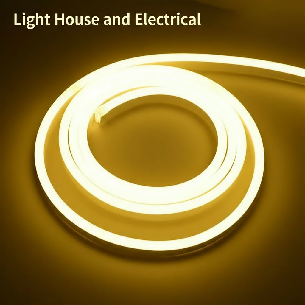 Led Neon Strip Light 220v  Day Light 4000k Per 100 Meter