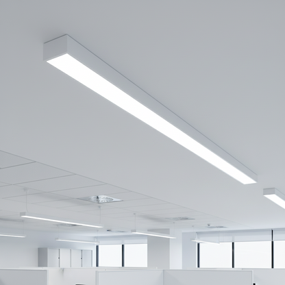 60w Frosted 4ft LED Batten cool white Light (6500K) TLH-FL60w