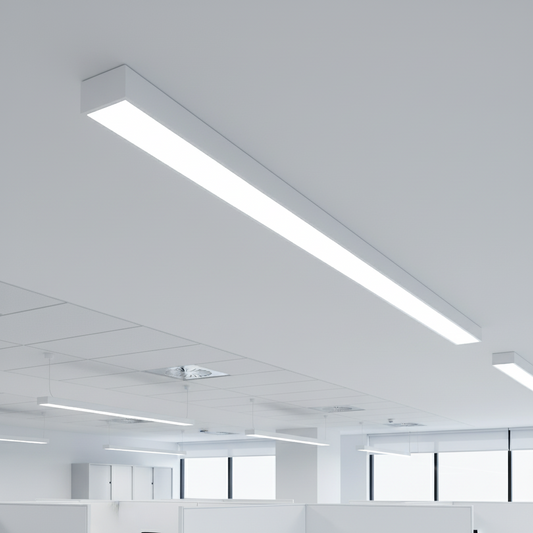 60w Frosted 4ft LED Batten cool white Light (6500K) TLH-FL60w
