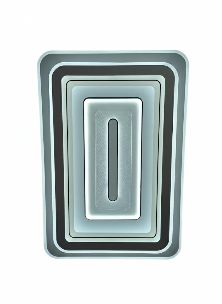 LED Modern Rectangle light , Bedroom Study Living Room Fashion Decoration 3 Color Changing Ceiling Light(warm white ,cool white and day light) BQ-DX068