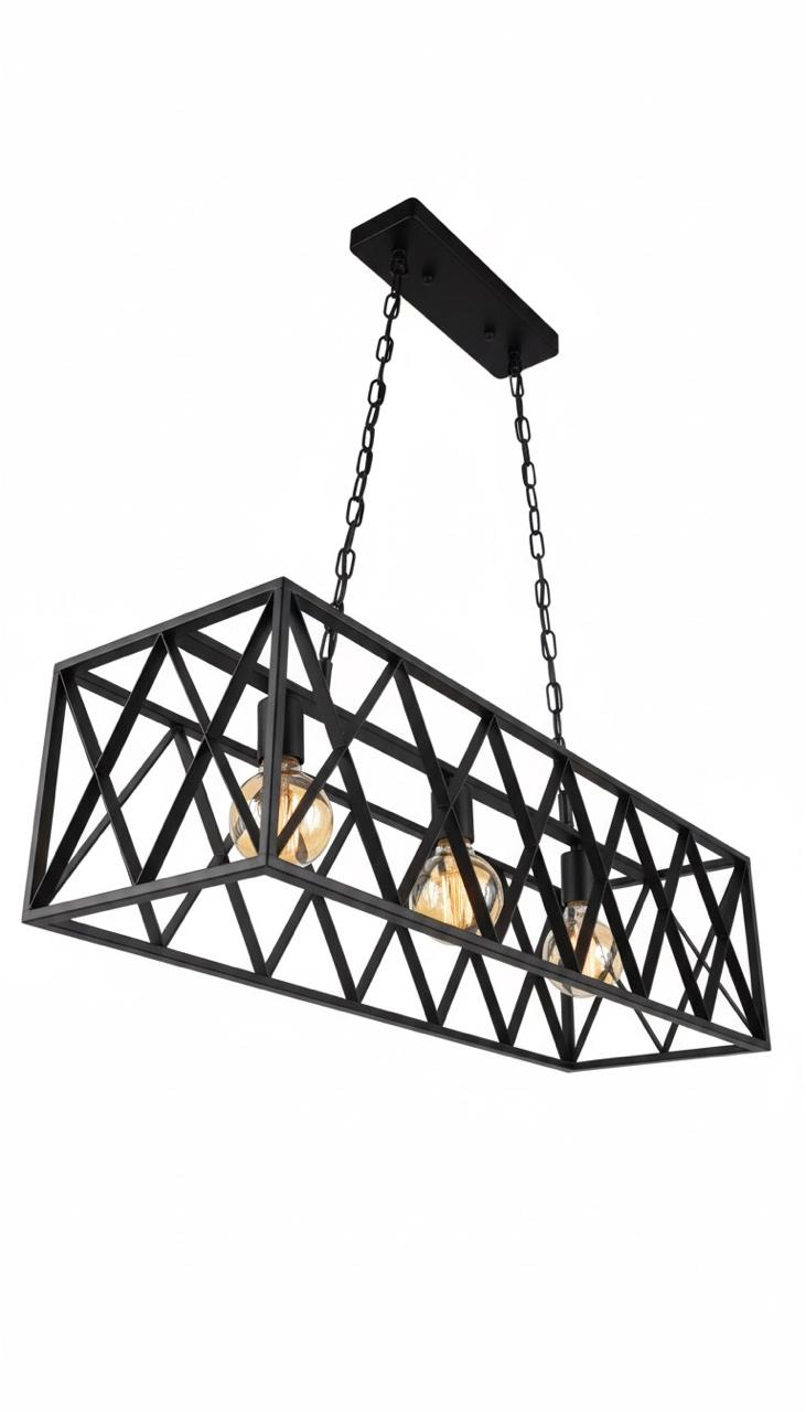 Modern industrial pendant ceiling light fixture M13/4