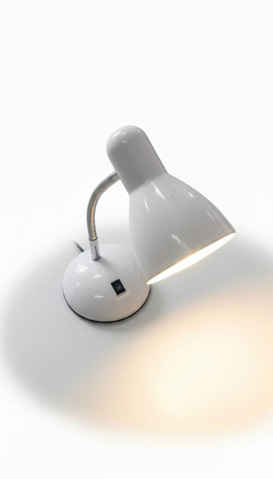 Gooseneck white Desk Lamp 710D
