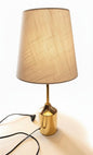 Contemporary Polished Brass Cylinder Table Lamp HD014