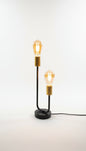 lndustrial Black and Brass Desk Lamp JMX-25193/1T