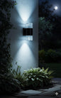 Aluminium LED Outdoor  Double sided Glass Wall Lamp HD-ELA11w