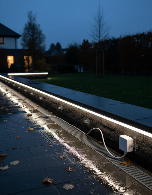 8mm-12cm Cut 220v-IP65/Outdoor Cool white COB LED Strip light 100M